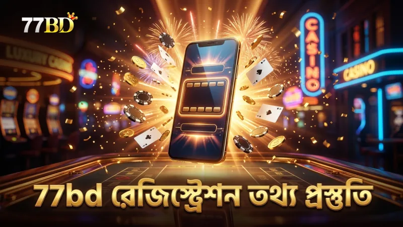 77bd রেজিস্ট্রেশন শুরু করার জন্য প্রয়োজনীয় তথ্য প্রস্তুতি।