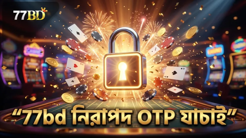 OTP যাচাই ও নিরাপদ তথ্য প্রবেশ নিশ্চিত করে 77bd।
