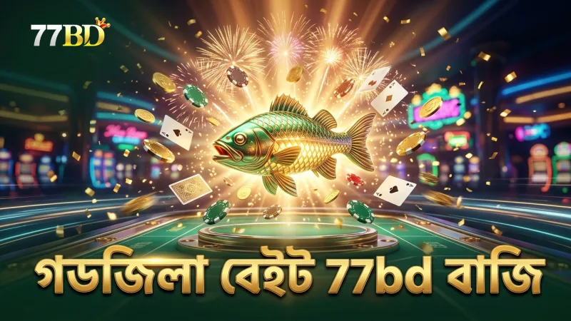 গডজিলা বেইট ব্যবহার করে বড় পেআউটের সম্ভাবনা বৃদ্ধি করে 77bd।