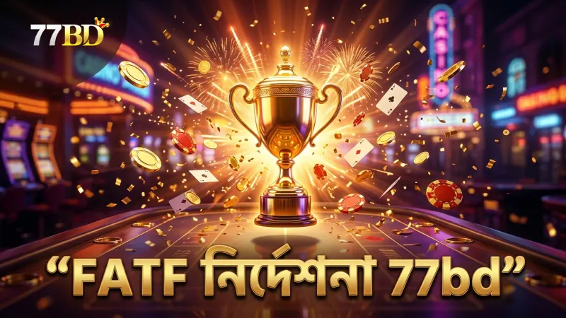 FATF নির্দেশিকা অনুসরণ করে 77bd মানি লন্ডারিং প্রতিরোধ নীতির নিশ্চয়তা দেয়।