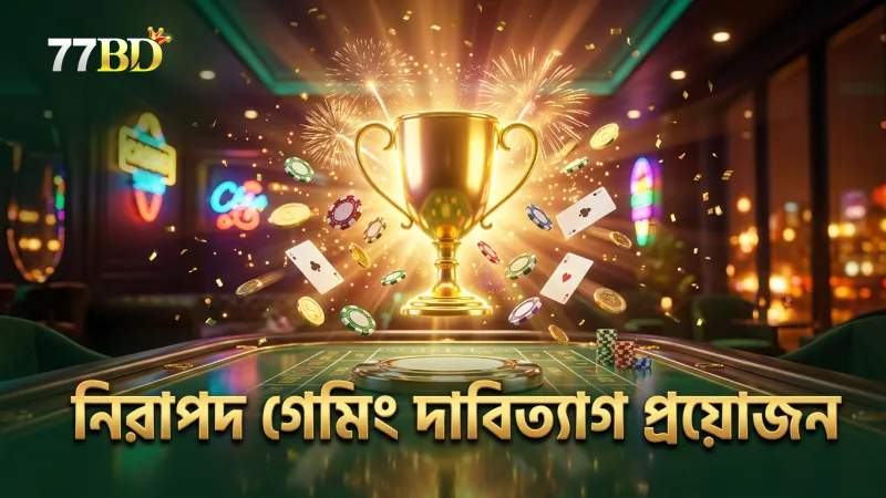 নিরাপত্তা ও দায়িত্বশীল গেমিংয়ে দাবিত্যাগের ভূমিকা অপরিহার্য।