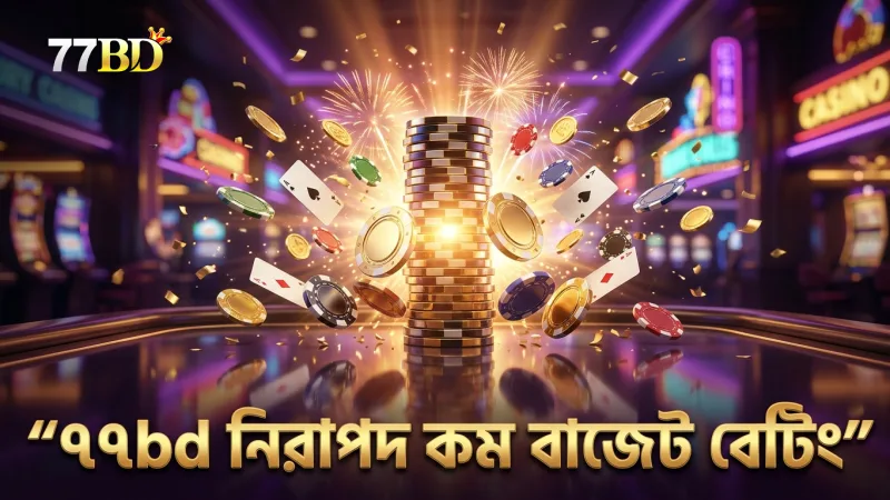 কম বাজেটে বেট করার জন্য ৭৭bd নিরাপদ পরামর্শ দেয়।