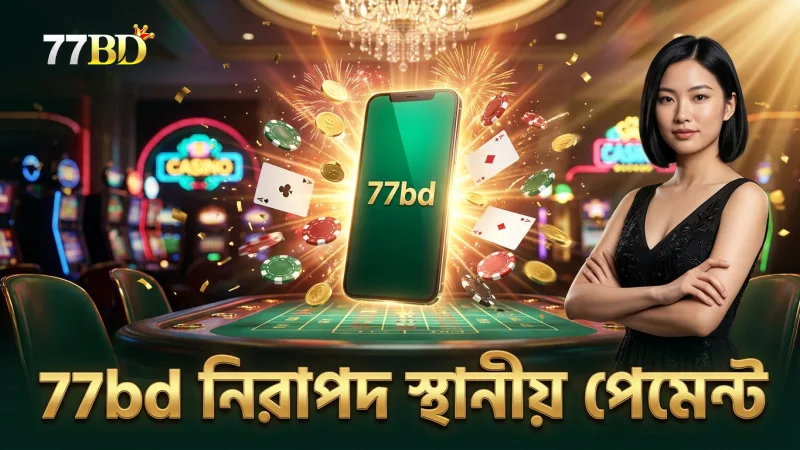 স্থানীয় পেমেন্ট ব্যবহারে 77bd নিরাপত্তা ও দ্রুততা নিশ্চিত করে।