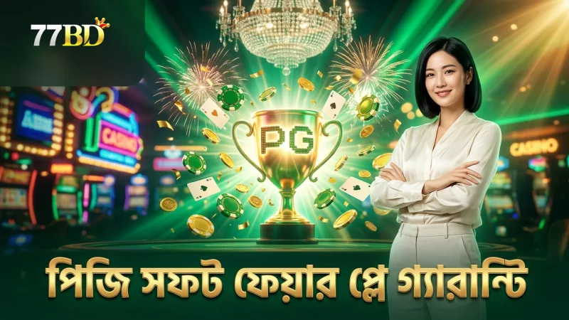 পিজি সফটের ফেয়ার প্লে নিশ্চিত করে সৎ খেলা।