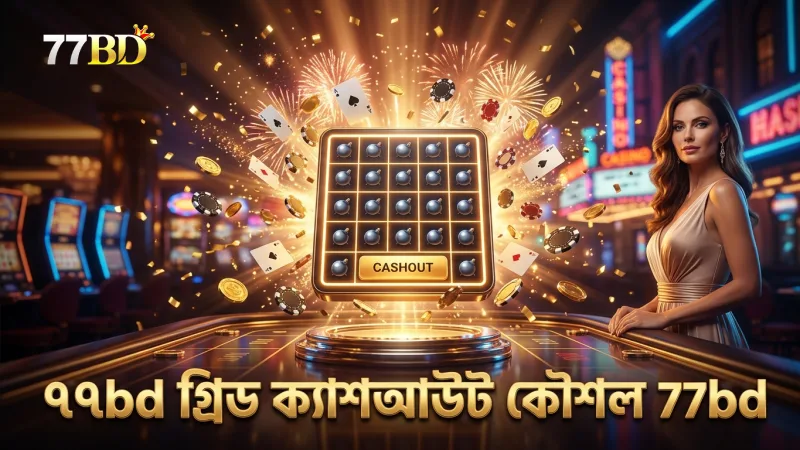 ৫x৫ গ্রিডে ৫টি মাইনে সফল ক্যাশআউটের জন্য সঠিক সময় বেছে নিন