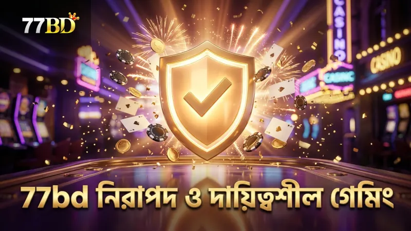 77bd এর নিরাপত্তা ও দায়িত্বশীল গেমিং নীতিমালা প্রতিপালন