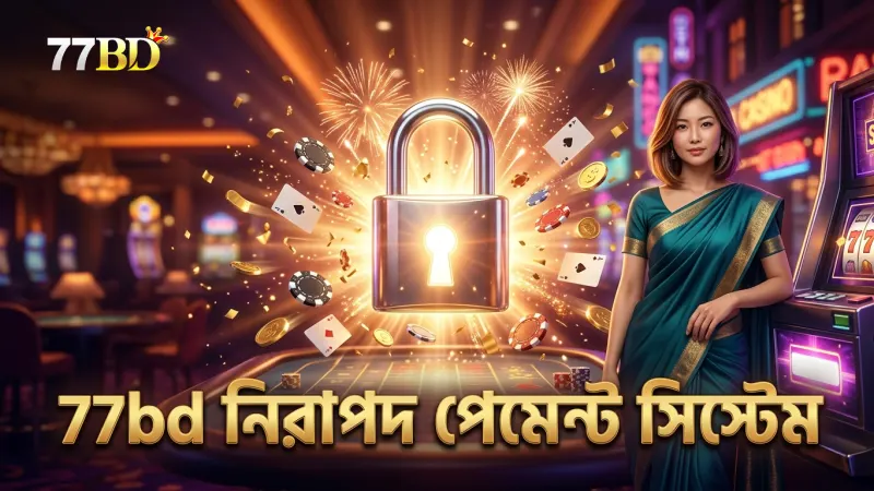 77bd এর নিরাপদ পেমেন্ট সিস্টেম গোপন তথ্য সুরক্ষিত রাখে