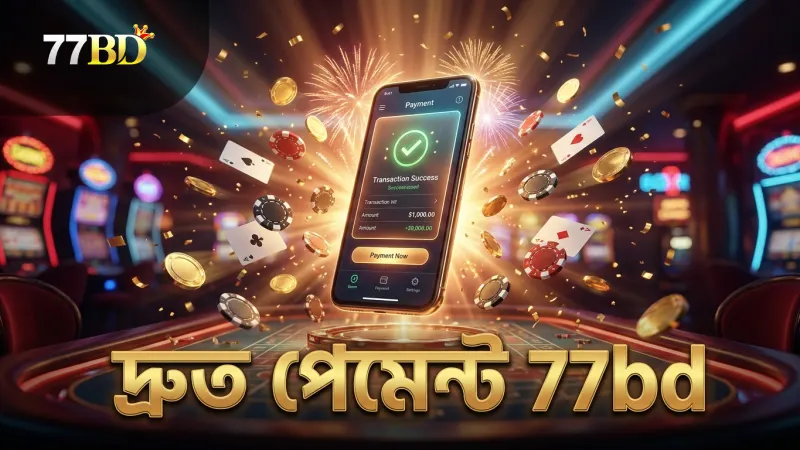 স্থানীয় পেমেন্ট পদ্ধতিতে দ্রুত লেনদেন নিশ্চিত করে 77bd