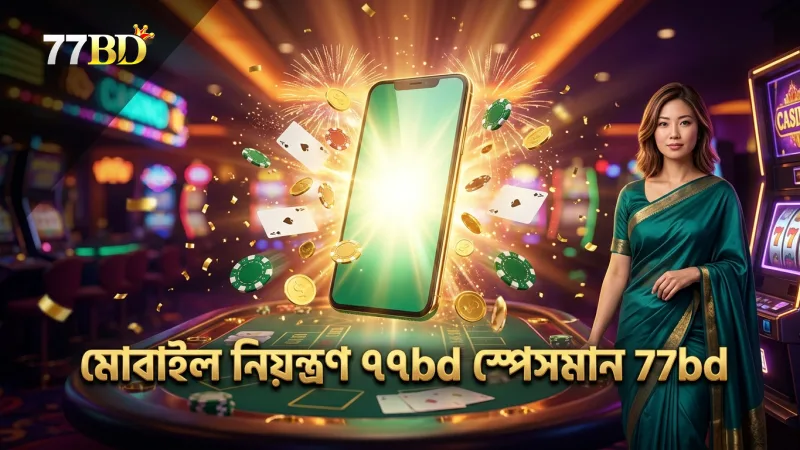 মোবাইল থেকে স্পেসমান ক্র্যাশ গেম নিয়ন্ত্রণে ৭৭bd সুবিধা