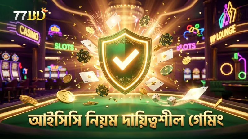 দায়িত্বশীল গেমিং বজায় রাখতে আইসিসি নিয়মের অনুসরণ।